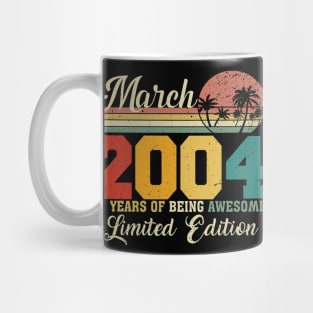 March 2004 18 Years Of Being Awesome Limited Edition Since Old Vintage Gifts Mug